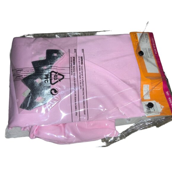 Princess Girl Dress Costume Set W/ Headpiece & Waist Sash  Size 10.5-12.5 Plus - Picture 2 of 8